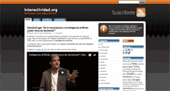 Desktop Screenshot of interactividad.org